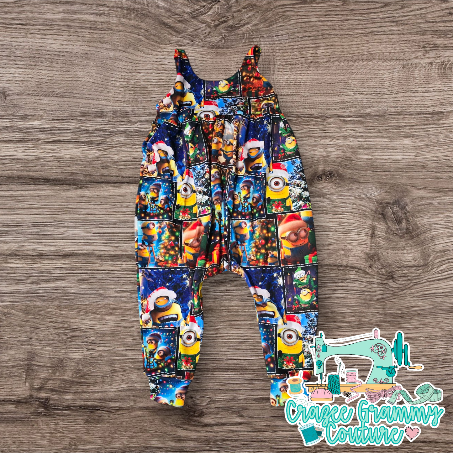 2T Christmas Napa Romper