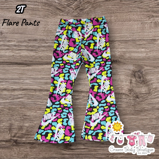 2T Shoes Flare Pants