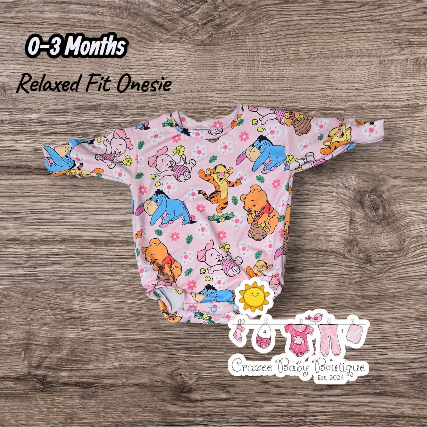 0-3 Months Character Relaxed Fit Onesie