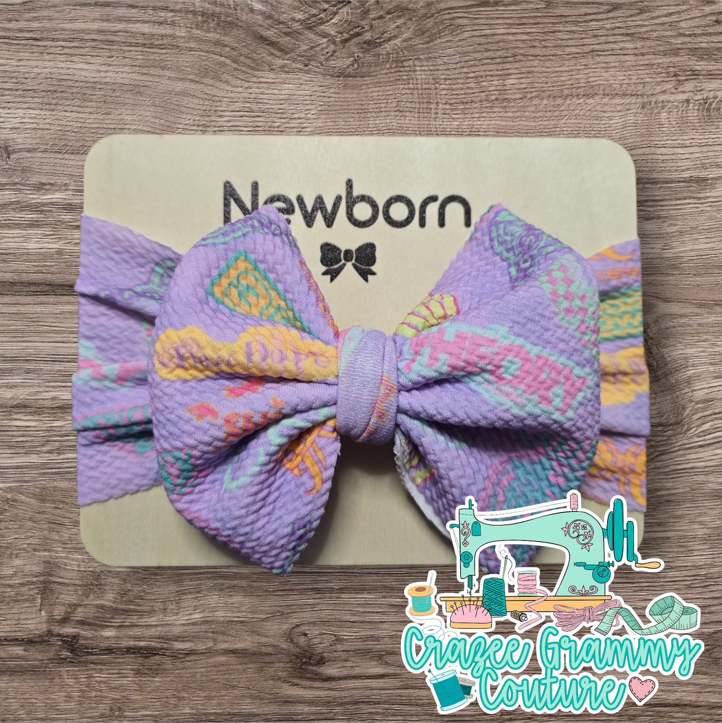 Newborn Headwrap Bow