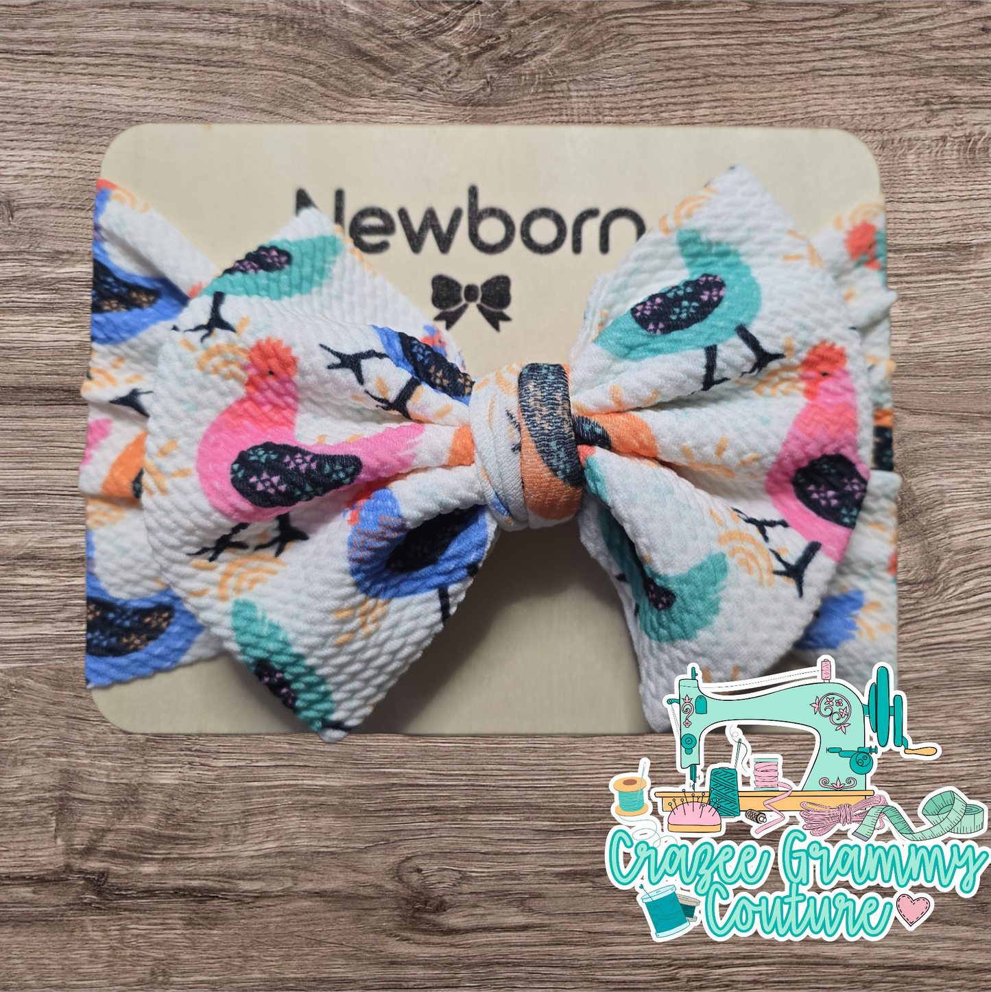 Newborn Headwrap Bow