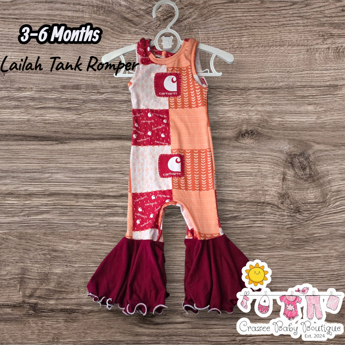 3-6M Chartt Honey Top Romper