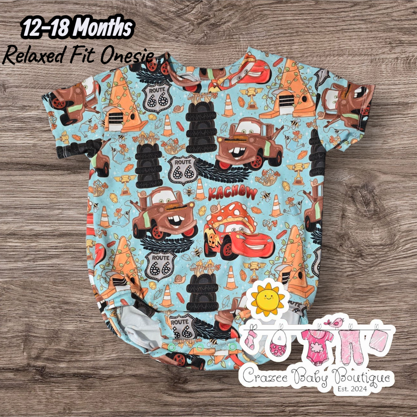 12-18 Months Character Relaxed Fit Onesie