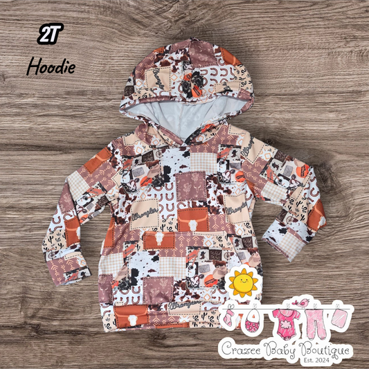 2T Western Hoodie