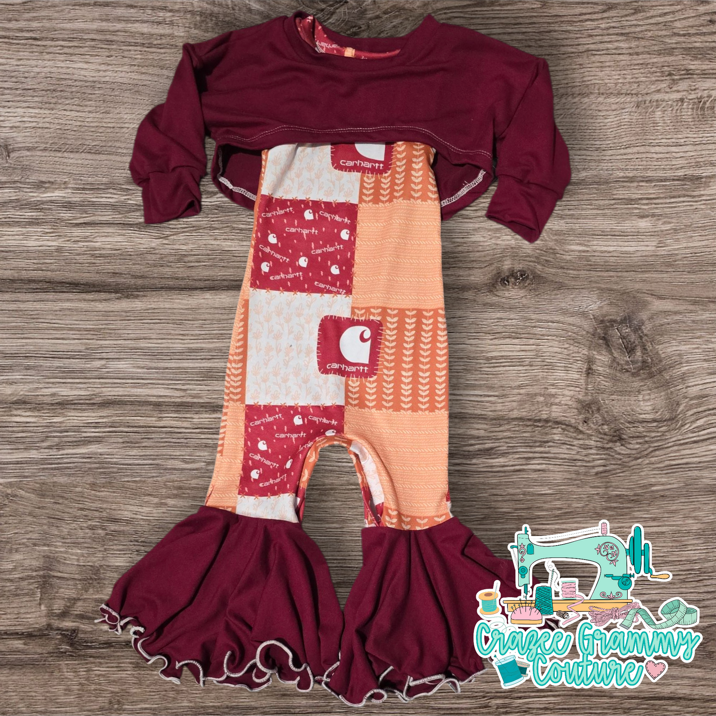 3-6M Chartt Honey Top Romper
