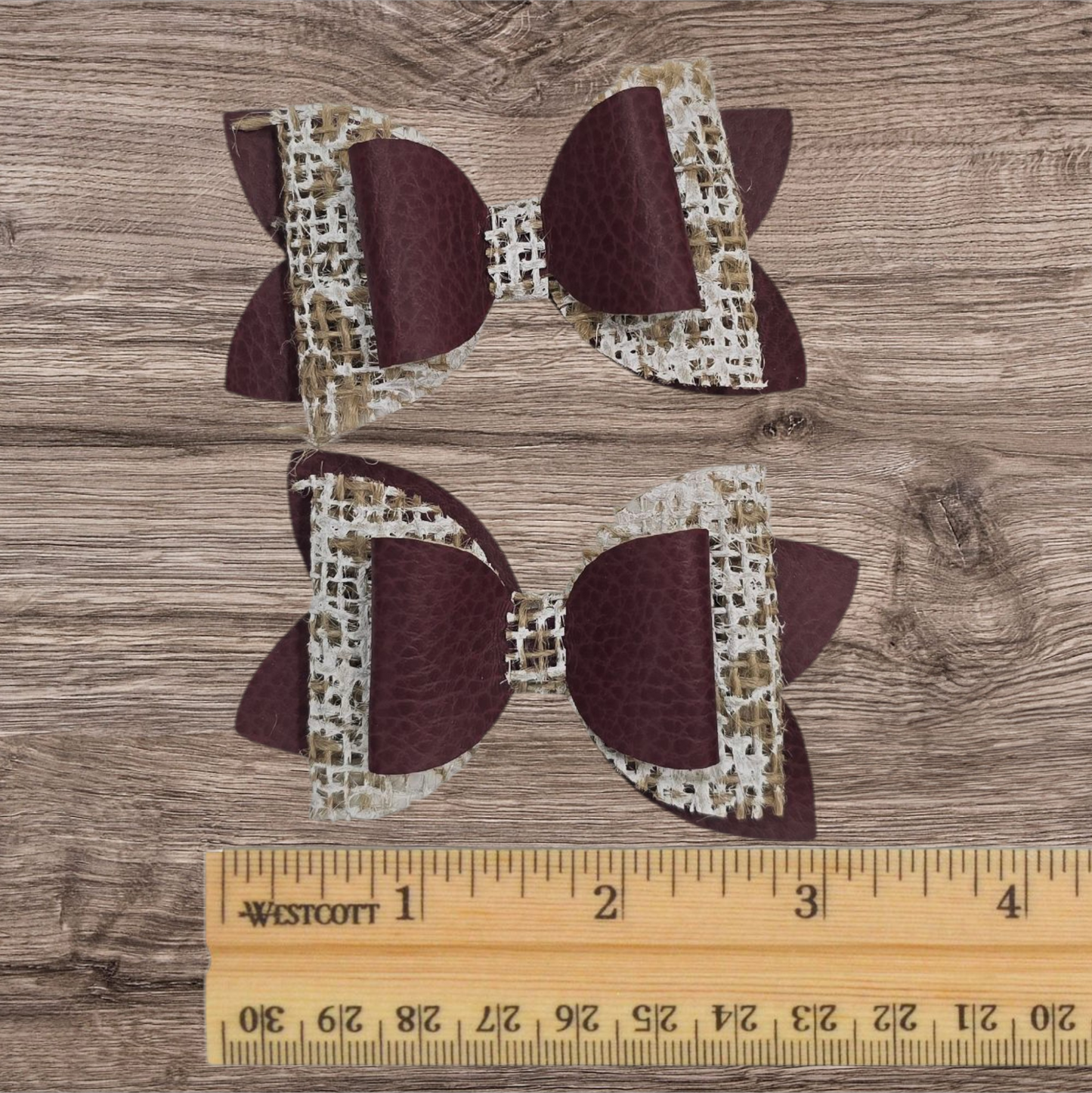 Small Baby Bow Alligator Hair Clip Piggies