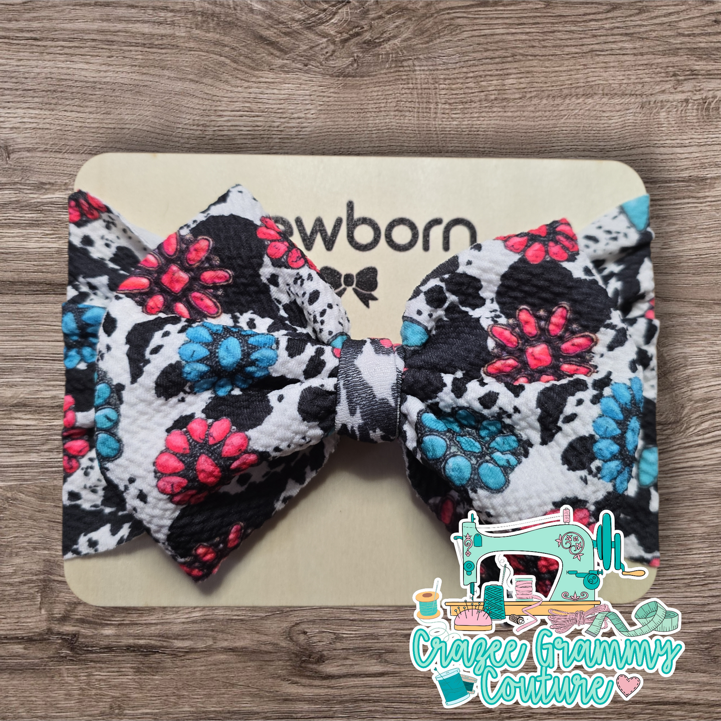 Newborn Headwrap Bow