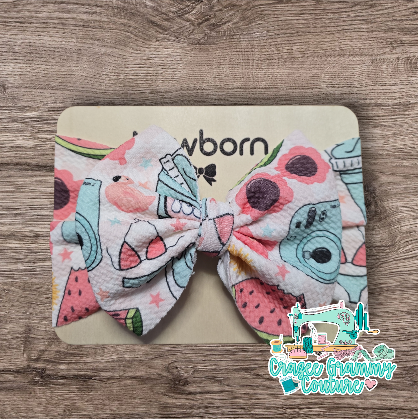 Newborn Headwrap Bow