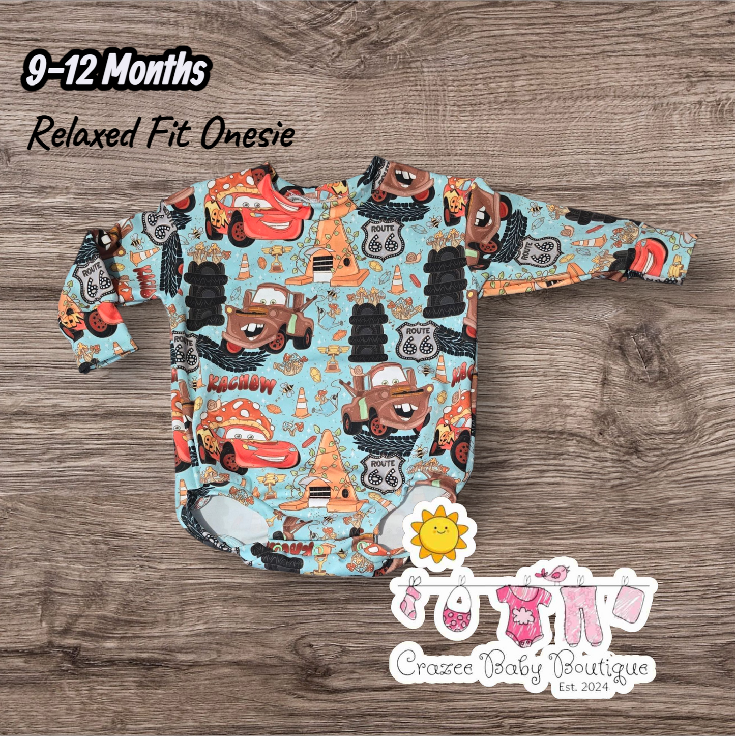 9-12 Months Character Relaxed Fit Onesie
