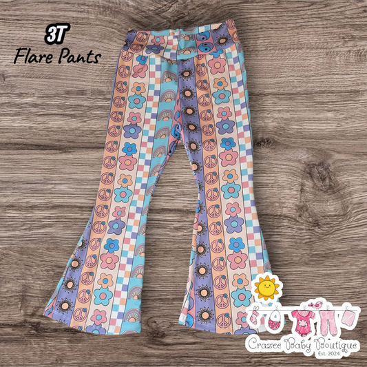 3T Boho Flare Pants