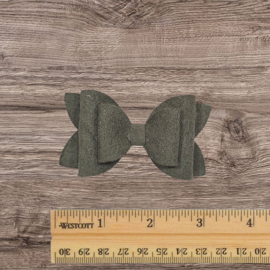 Small Baby Bow Alligator Hair Clip