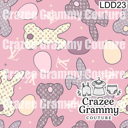 Tess shirt and 3-6 month zippered pj's in the snuggles fabric