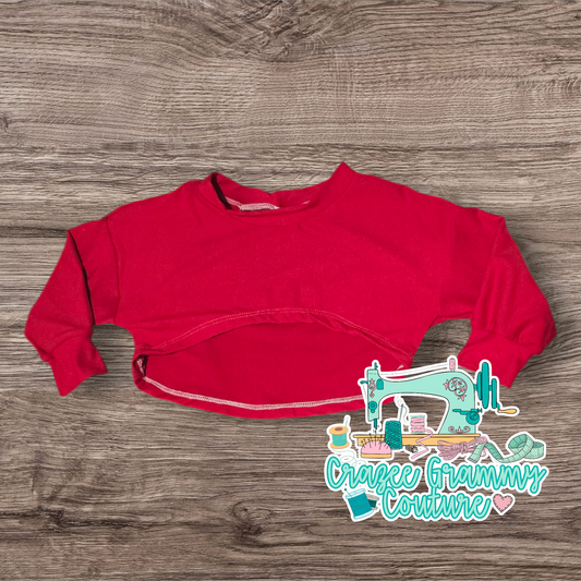 12-18 Months Red Honey Top
