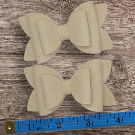 Small Baby Bow Alligator Hair Clip Piggies