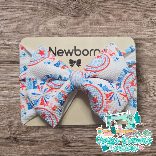 Newborn Headwrap Bow