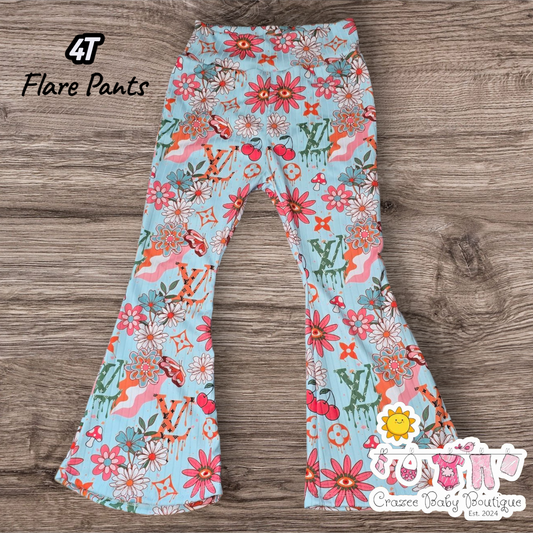 4T Boujee Flare Pants