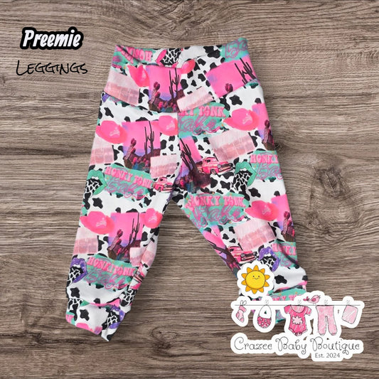 Preemie Western Leggings