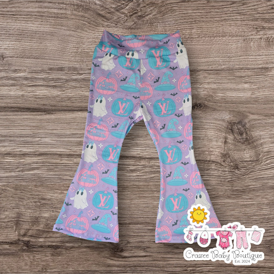 2T Boujee Ghost Flare Pants