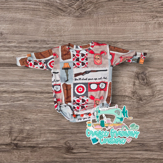 3-6 Months Christmas Relaxed Fit Onesie